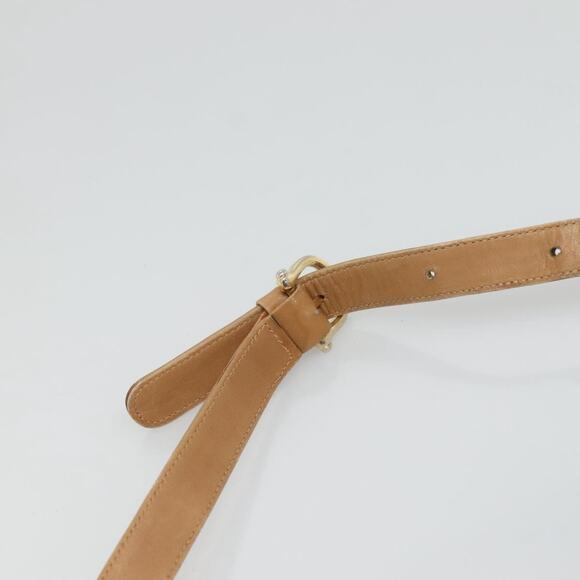 CELINE Macadam Canvas Shoulder Bag Pvc Beige Gold - Picture 8 of 12